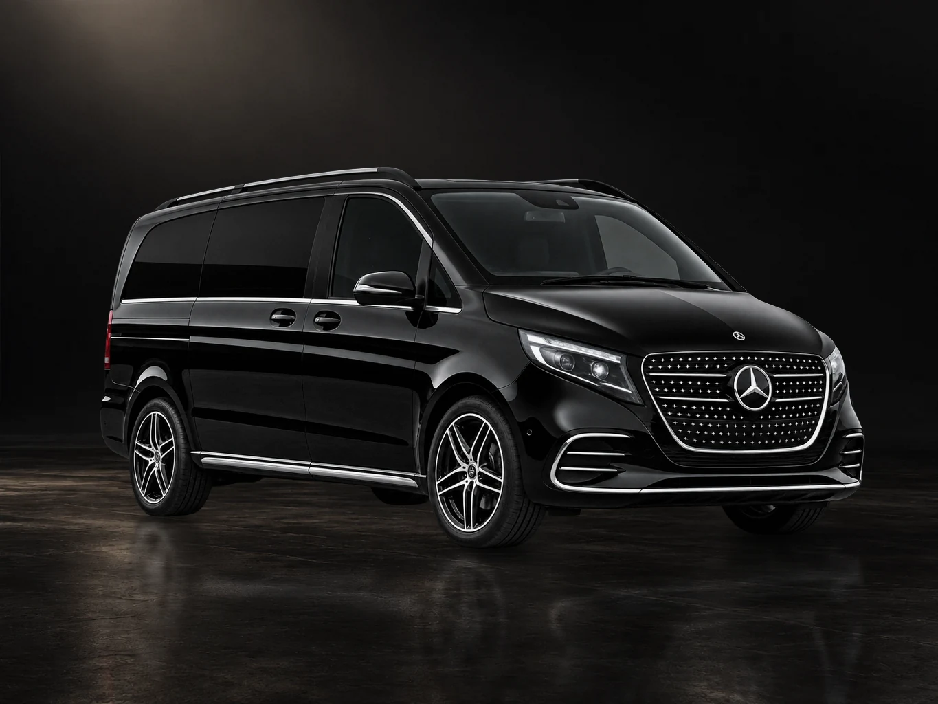 Mercedes-Benz V-Class for private chauffeur service
